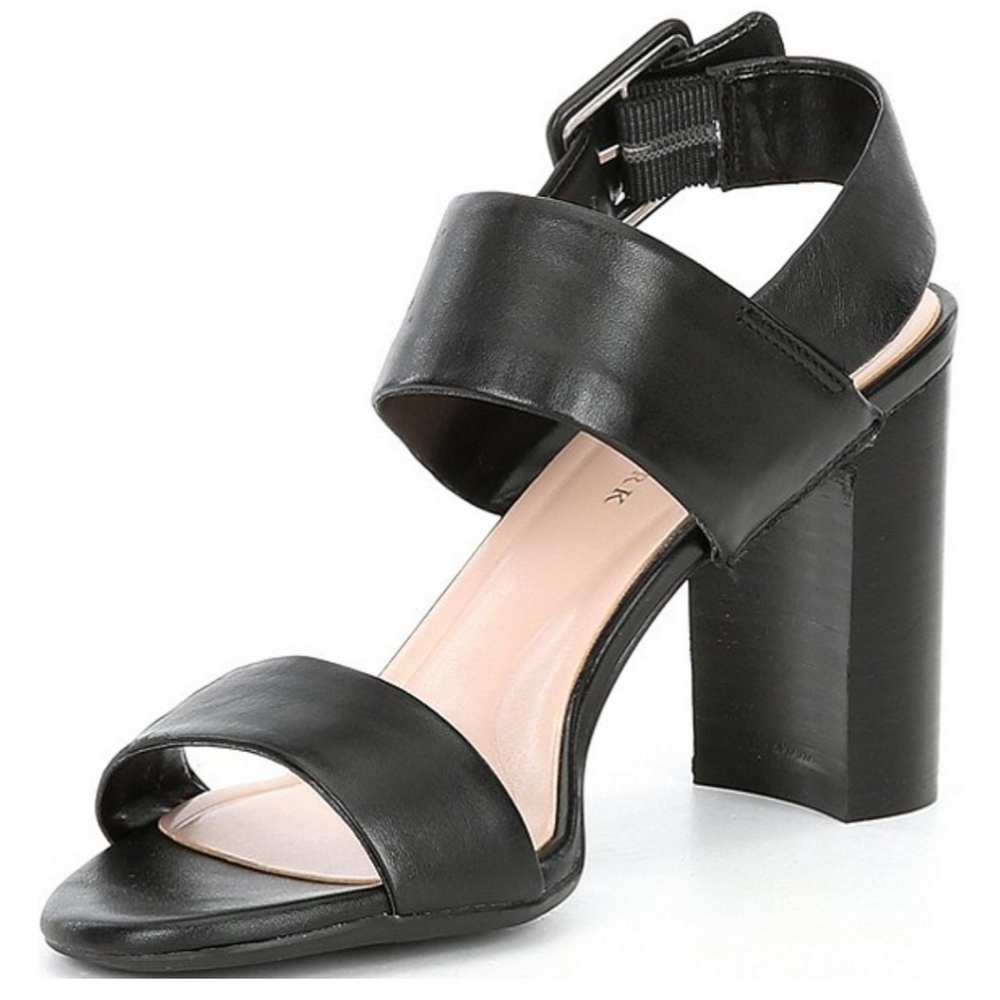 Preston & York Genuine Leather Mustard Heels - Picture 5 of 8